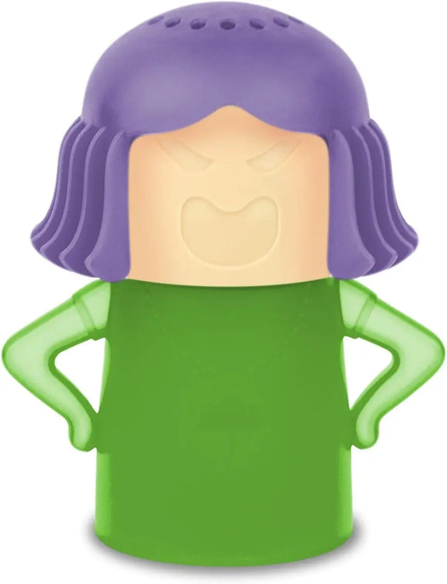 Mikrowellenreiniger Lila + Grün von Angry Mama