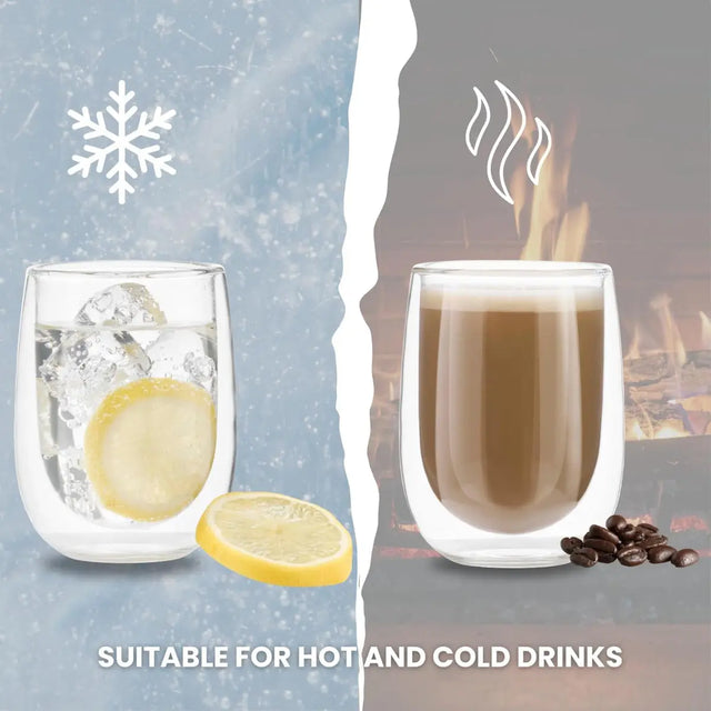 Glas Doppelwandig 2er-Set 300ml von Uberstar