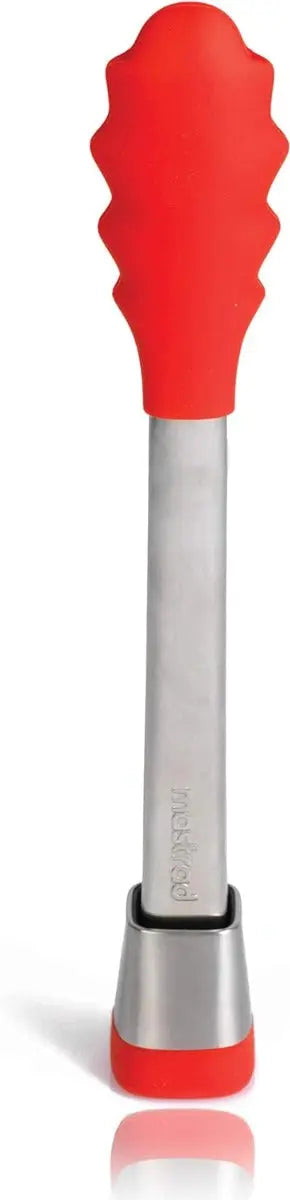 Küchenzange Express Edelstahl & Silikon 28cm rot von Mastrad