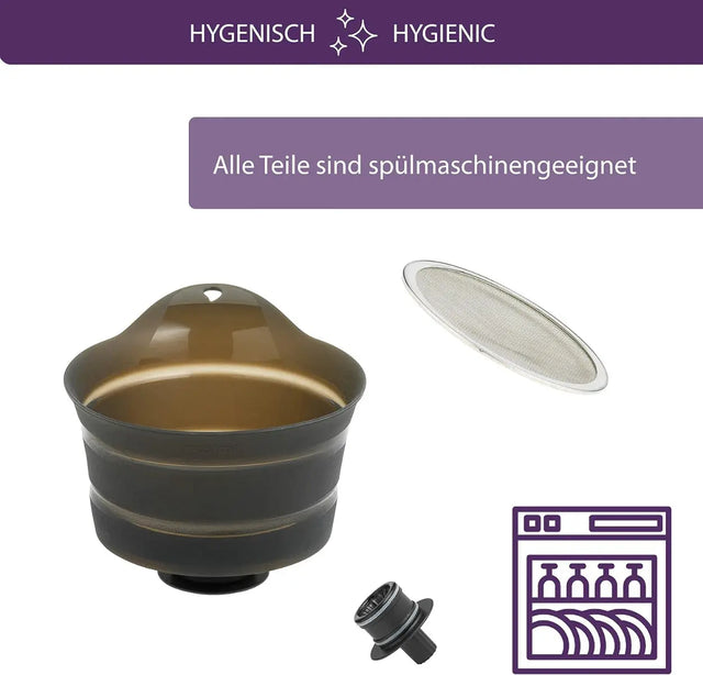 Trichter faltbar Silikon von Mastrad