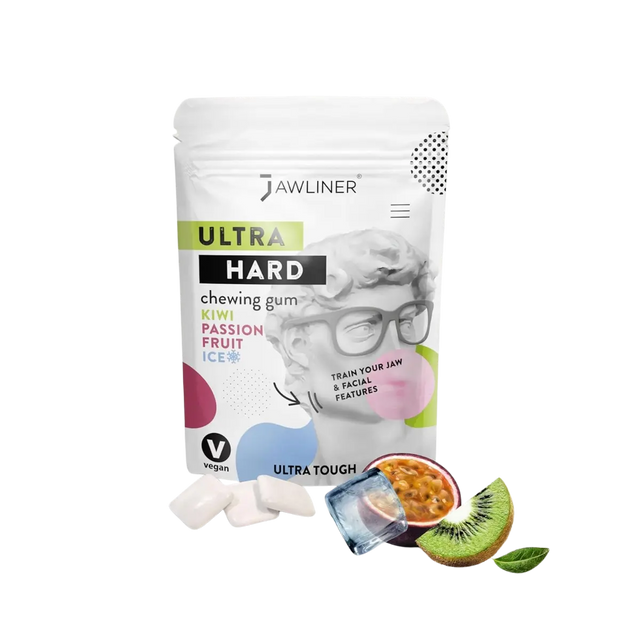 Fitness Kiwi Passionfruit Gum 100g Pack von JAWLINER