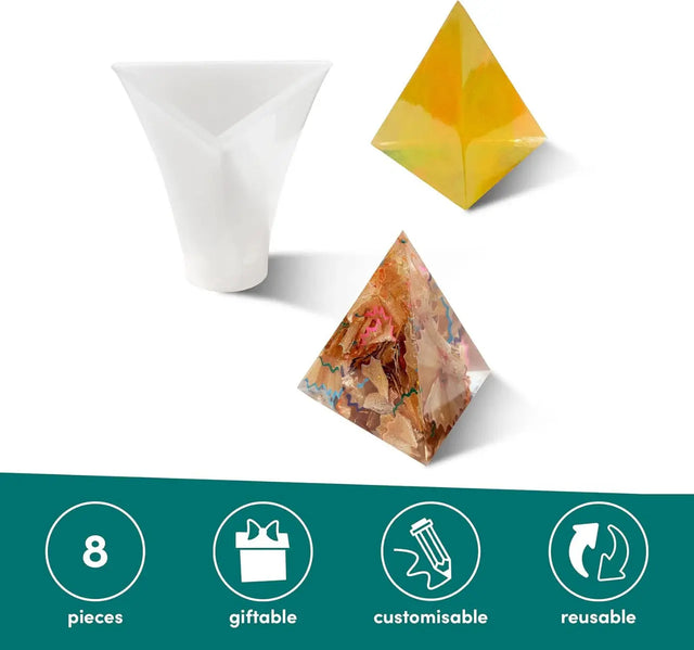 DIY Kunstharzformen 8-teilig von Twiddlers