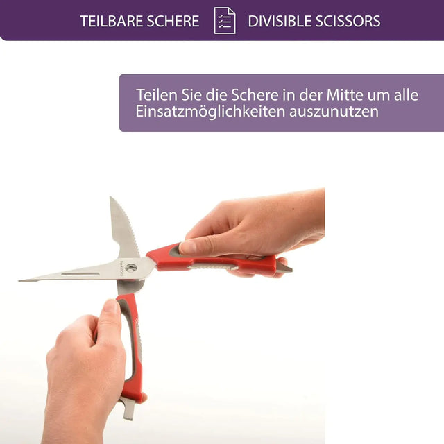 Schere multifunktional mit magentischer Hülle von Mastrad