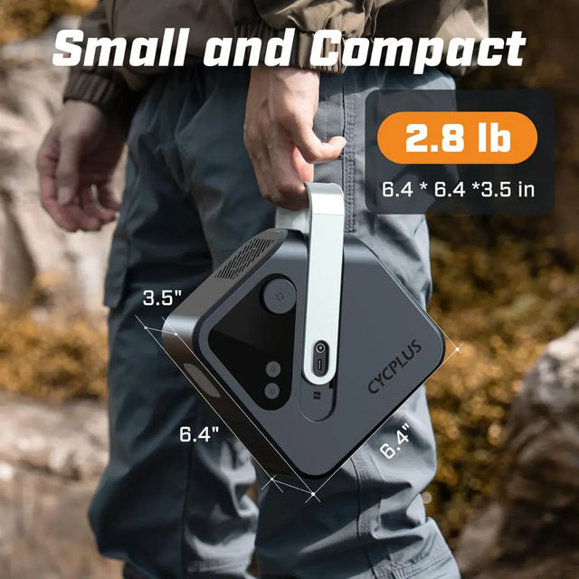 Luftpumpe AL7 150PSI Elektrischer Kompressor Tragbar All-In-One Akku von Cycplus