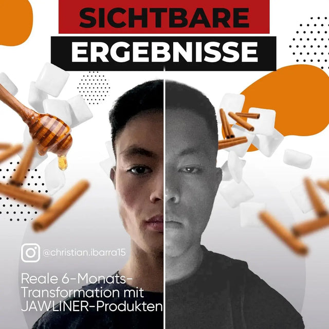 Fitness Cinnamon Honey Chewing Gum 100g Pack von JAWLINER