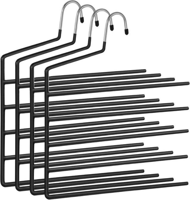 Hosenbügel Mehrfach Bügel Platzsparend 4er Set von Songmics