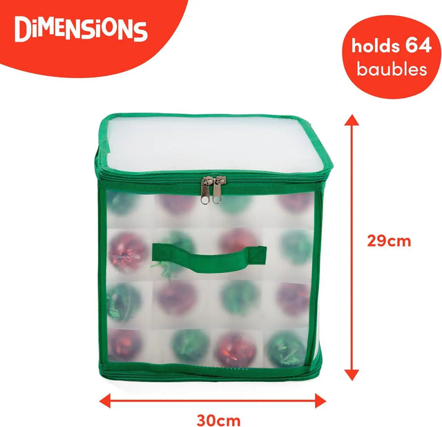 Aufbewahrungsbox für Baumkugeln und Weihnachtsschmuck von Twiddlers