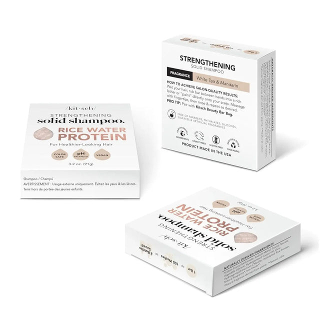Reis Wasser Protein Shampoo Riegel Haarwachstum von Kitsch