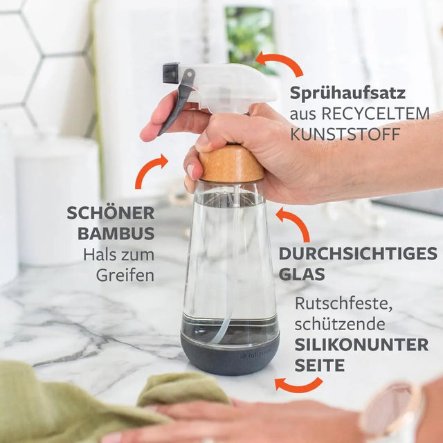 Nachfüllbare Sprühflasche Bottle Service von full circle
