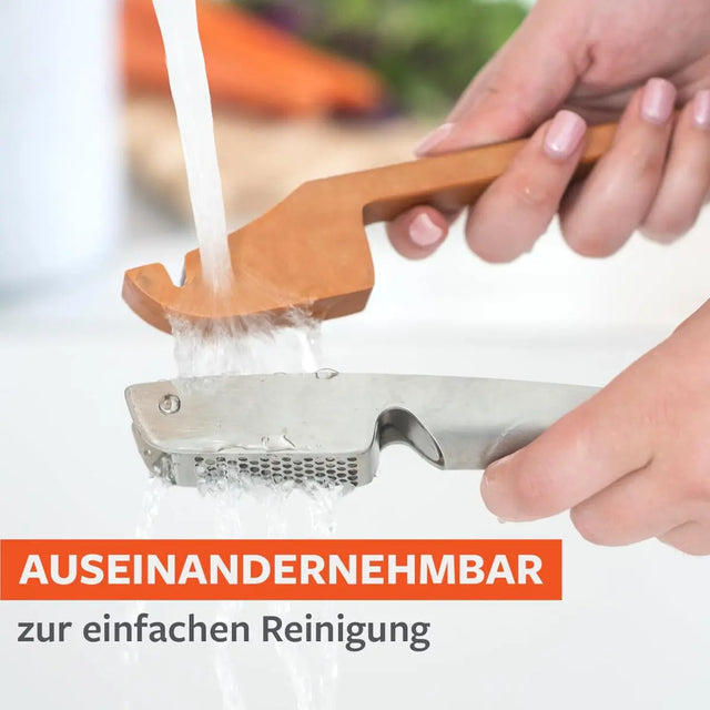 Knoblauchpresse Easy-Clean Crushed It von full circle