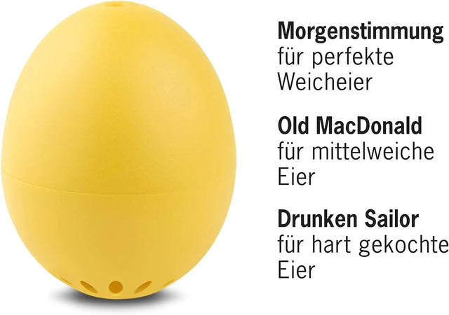 Singende Eieruhr Classic gelb von PiepEi