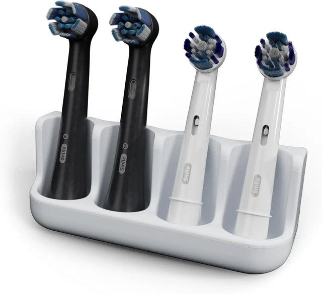 Aufsteckbürstenhalter 4er Weiss von Qikfresh