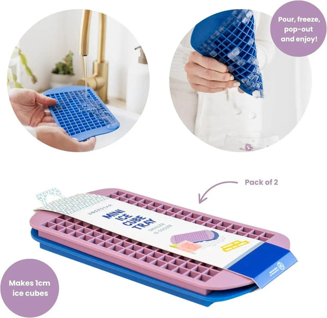 Eiswürfelform Mini 2er-Set von Uberstar