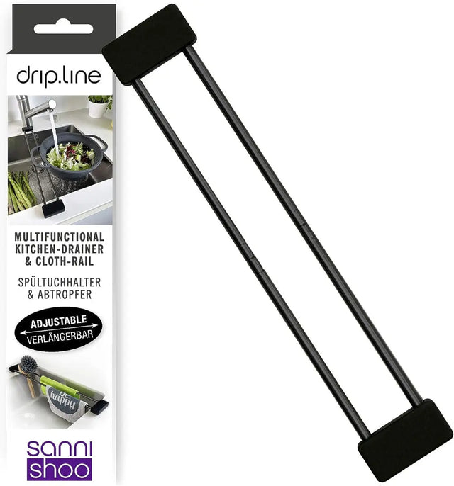 drip.line Spültuchhalter schwarz von Sanni Shoo