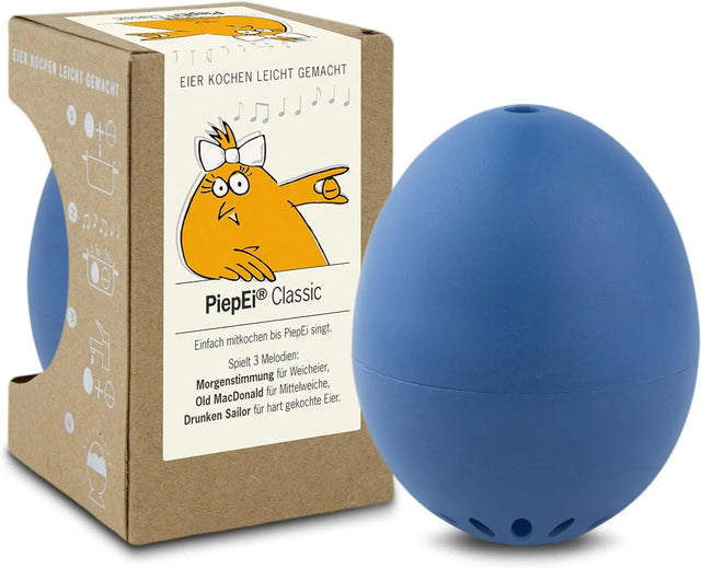 Singende Eieruhr Classic blau von PiepEi