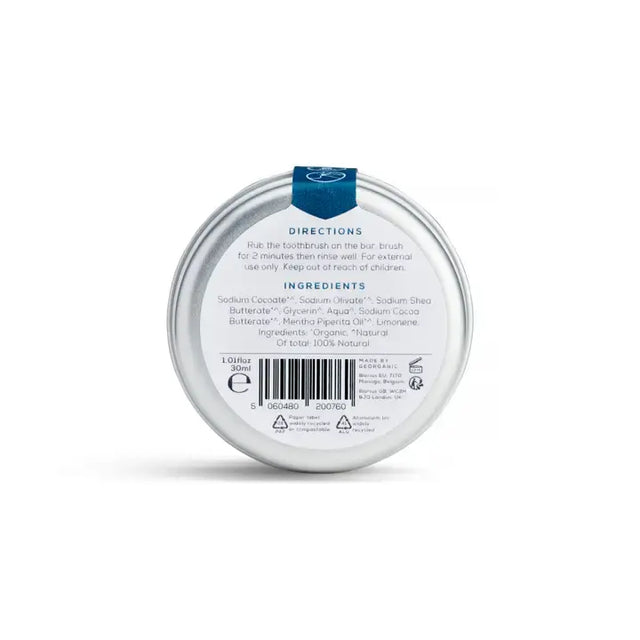 Zahnseife mit Dose 30ml von Georganics