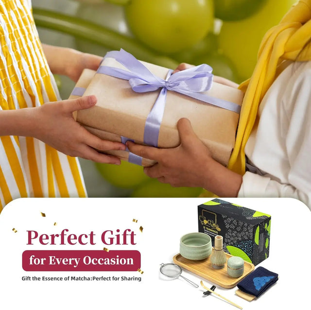 Matcha Set Hellgrün 10-tlg. von TEANAGOO