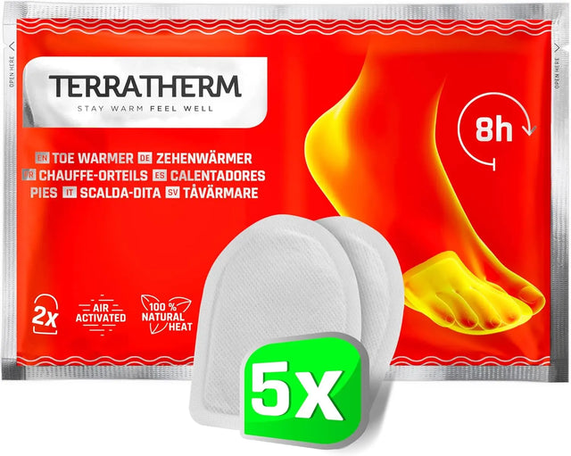 Zehenwärmer 5 Paar von TerraTherm