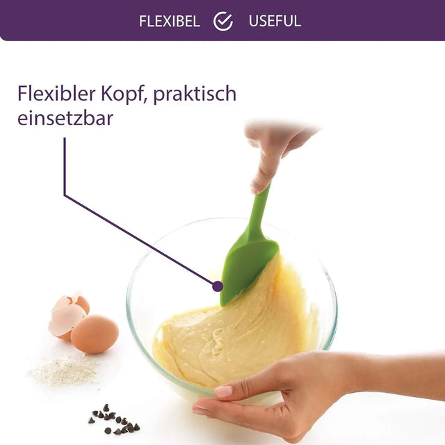 Premium Silikonlöffel Grün von Mastrad