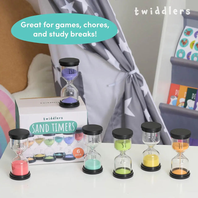 Sanduhr Timer 6 Stück von Twiddlers