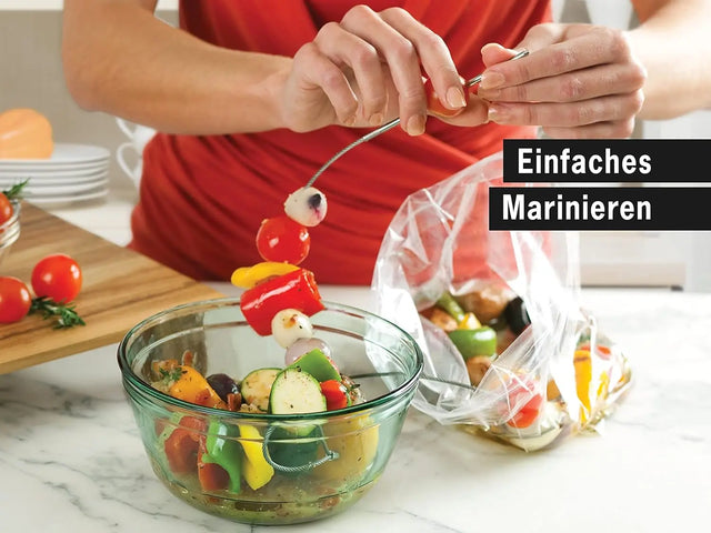 Flexible Grillspiesse aus Edelstahl 2er-Set von FireWire