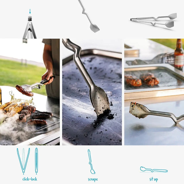 Grillzange Clongs Edelstahl von Dreamfarm