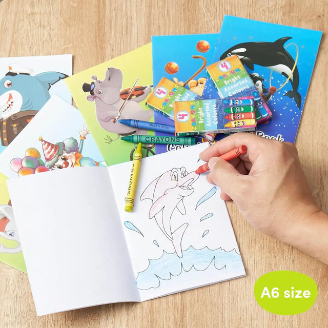 Malbuch mini mit Stiften 72 Stück von Twiddlers