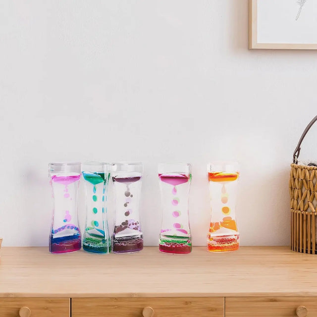 Spielzeug Flüssige Sanduhr 5 Stück von Twiddlers