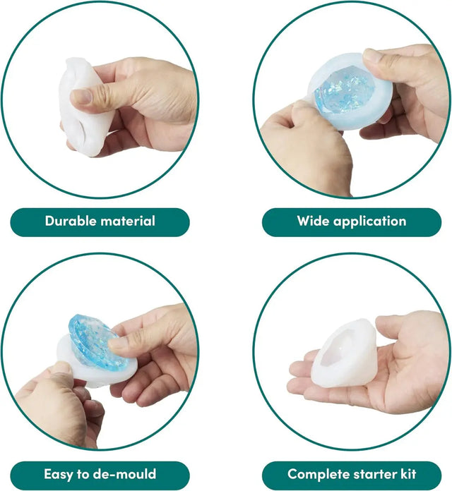 DIY Kunstharzformen 8-teilig von Twiddlers