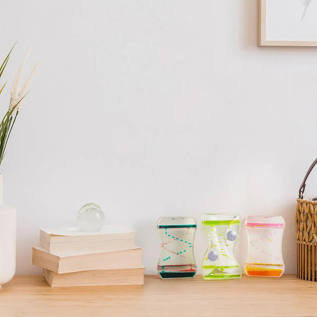 Flüssige Sanduhr Stepping Liquid Motion Timer 3er-Set von Twiddlers