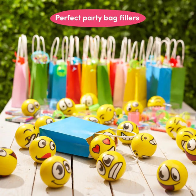 Antistress Bälle Emoji 24 Stück von Twiddlers