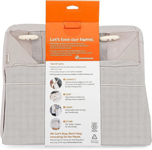 Wäschekorb Bio-Baumwolle Loads of Fun von full circle