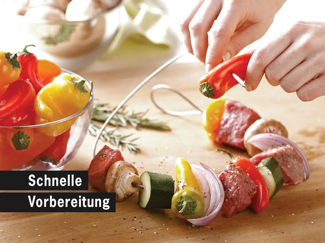 Flexible Grillspiesse aus Edelstahl 2er-Set von FireWire