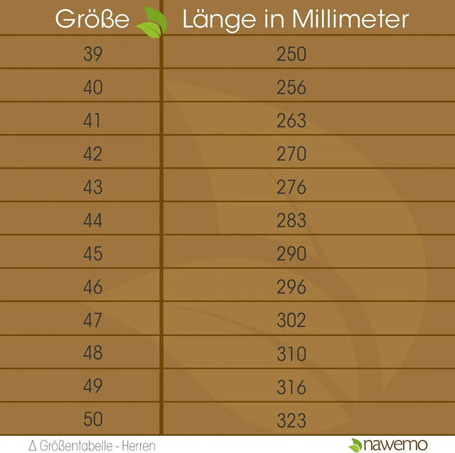 Zedernholzsohlen Herren Einlegesohlen gegen Schweissfüsse 41 EU von Nawemo