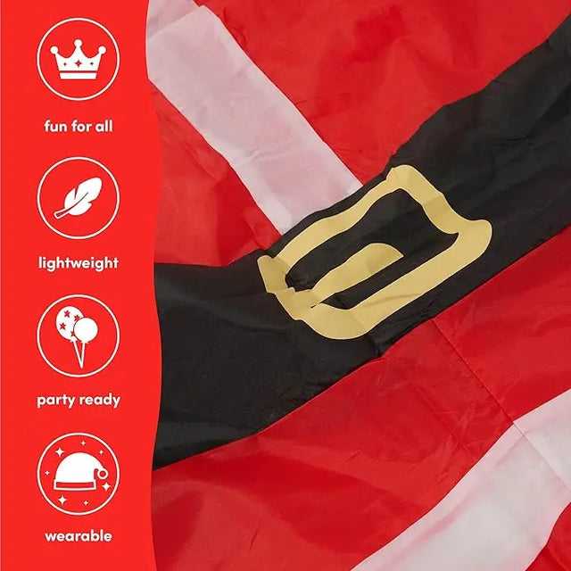 Santa Claus Kostüm aufblasbar von Twiddlers