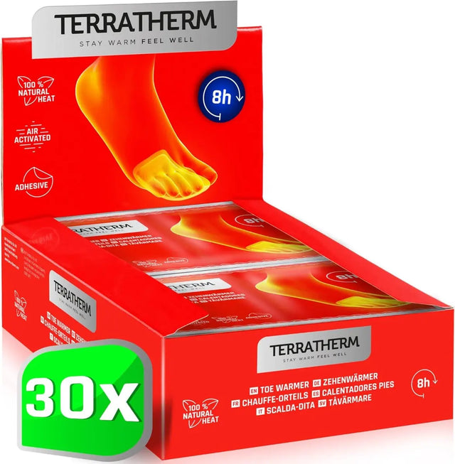 Zehenwärmer 30 Paar von TerraTherm
