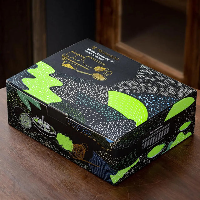 Matcha Set hellblau 9-tlg. von TEANAGOO