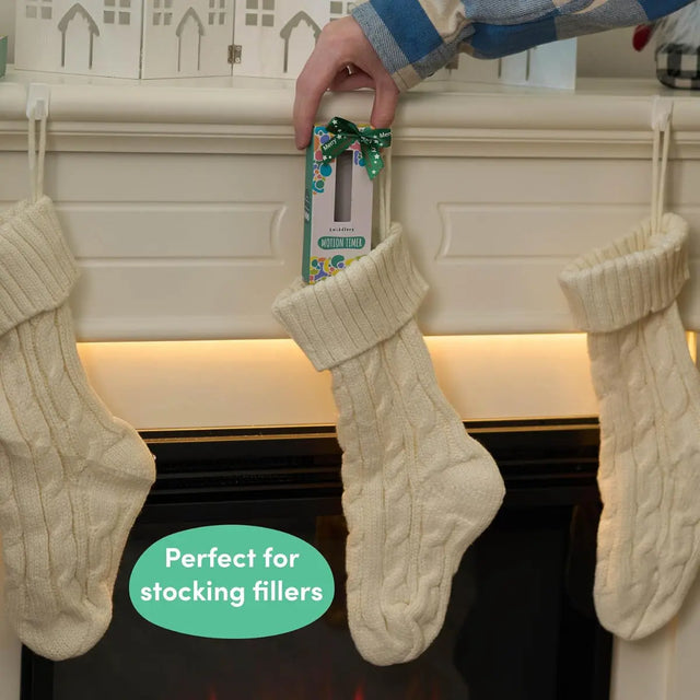 Flüssige Sanduhr Liquid Motion Timer grün blau von Twiddlers