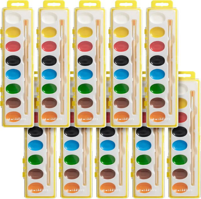 Malpalette Wasserfarbe 10 Sets von Twiddlers