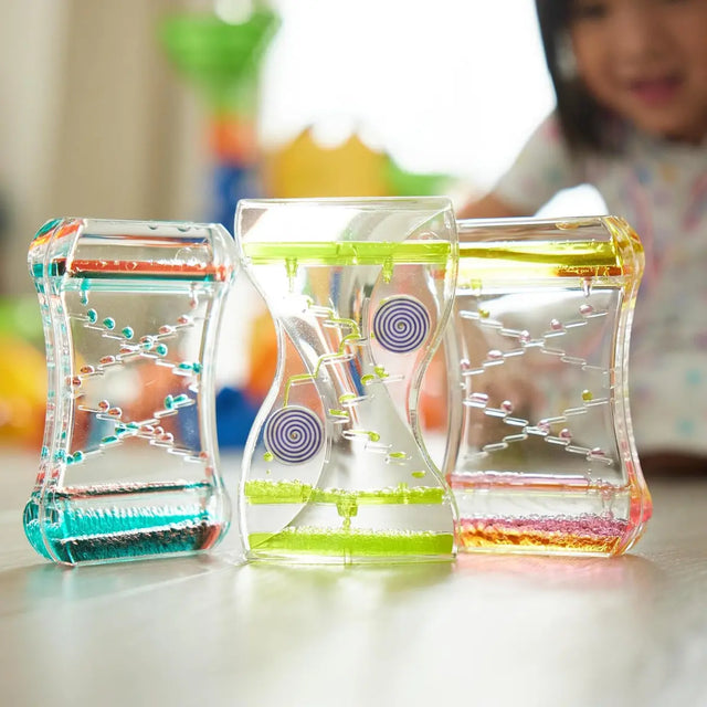 Flüssige Sanduhr Stepping Liquid Motion Timer 3er-Set von Twiddlers