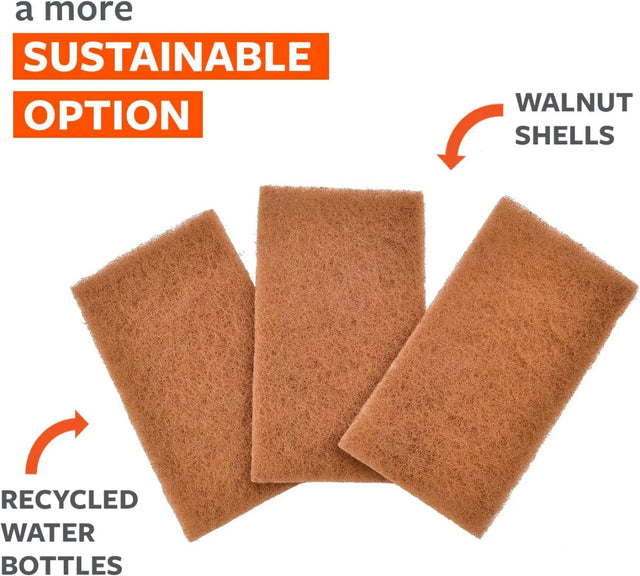 Walnuss-Scheuerschwämme Neat Nut 3er-Pack von full circle