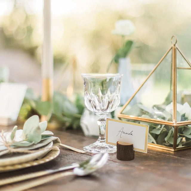 Tischkartenhalter Stamm 50 Stück von Twiddlers