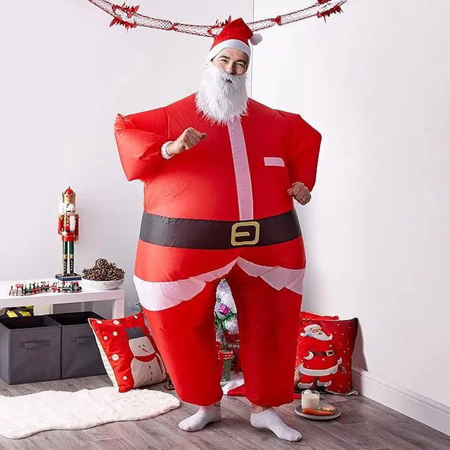 Santa Claus Kostüm aufblasbar von Twiddlers