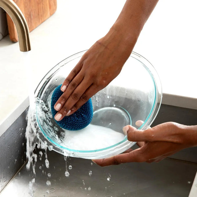 Netz-Scheuerschwämme Clean Ocean 3er-Pack von full circle