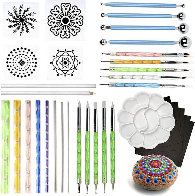 Mandala Tool Kit 35-Teilig von Twiddlers