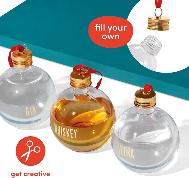 Boozy Baubles DIY 8 Stück 250ml von Twiddlers