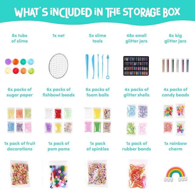 Ultimate Slime Making Kit 100 Stück von Twiddlers