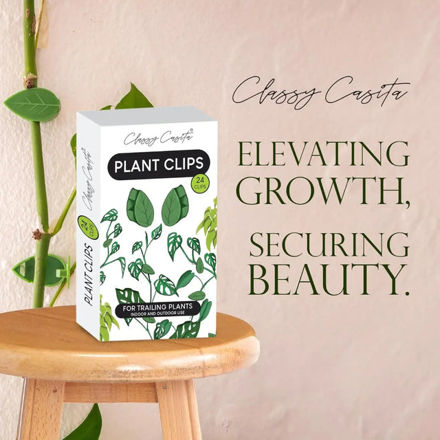 Halterung Clips Kletterpflanzen und Hängepflanzen Vorteilspaket 24 Stk. von Classy Casita