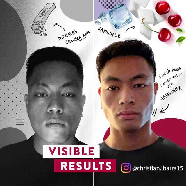 Fitness Cherry Ice Gum 100g Pack von JAWLINER