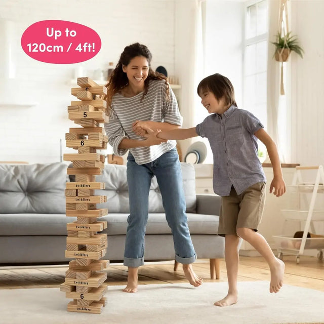 Wackelturm Spiel Gross 74 cm von Twiddlers